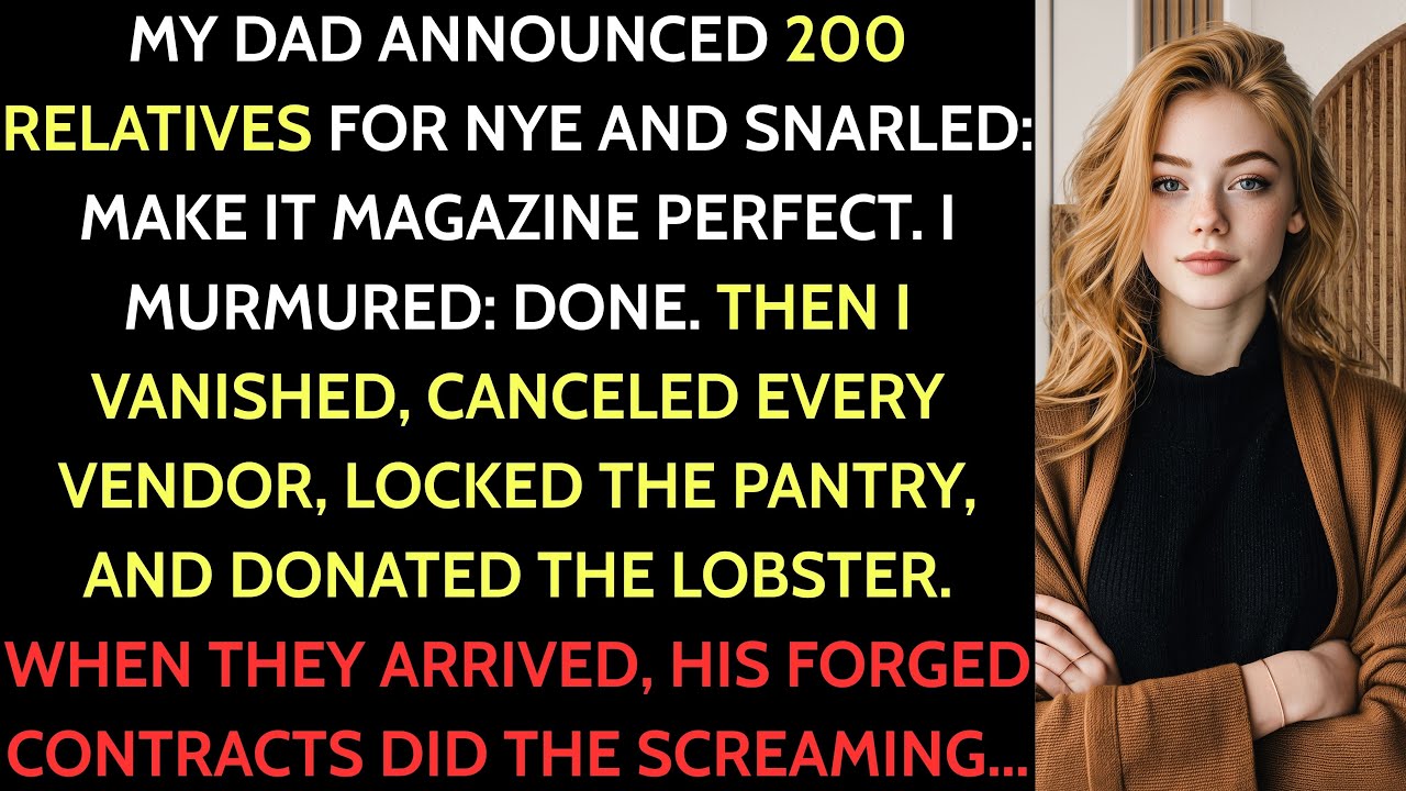 My Dad And His 200 Relatives Are Coming For New Year’s Eve Perfect—I Vanished and Surprised Them