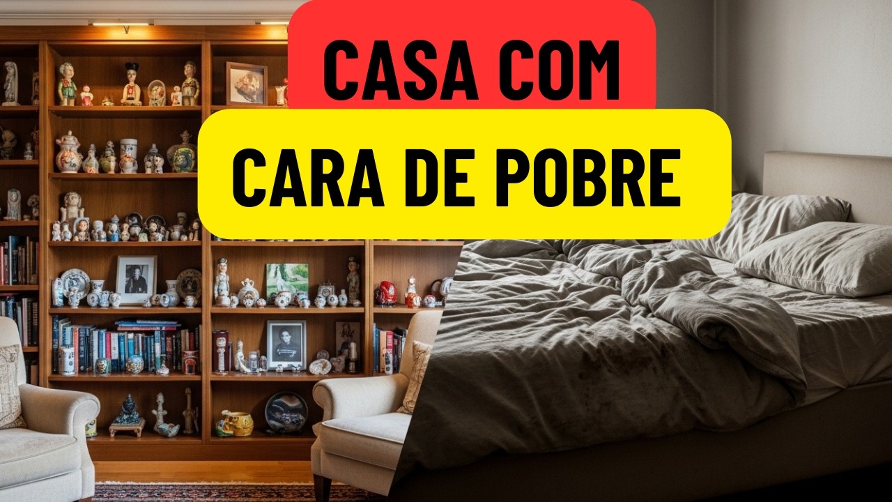 🚨 12 COISAS QUE ESTRAGAM A DECORAÇÃO DA SUA CASA (TIRE JÁ!)
