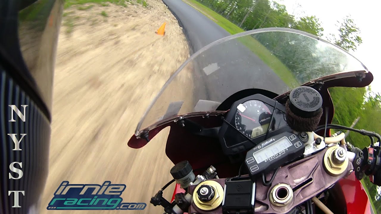 New York Safety Track Lap Record held by Superbike Racer YouTube