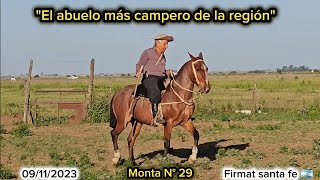 ⛔️El abuelo recibe un golpe del petiso rabicano a las 29 montas 🐴