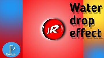 #water #drop #effect on #pixellab by android. #Bangla tutorial.