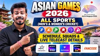 Asian Games 2026 Live - Asian Games 2026 Schedule & Broadcasting Rights screenshot 4
