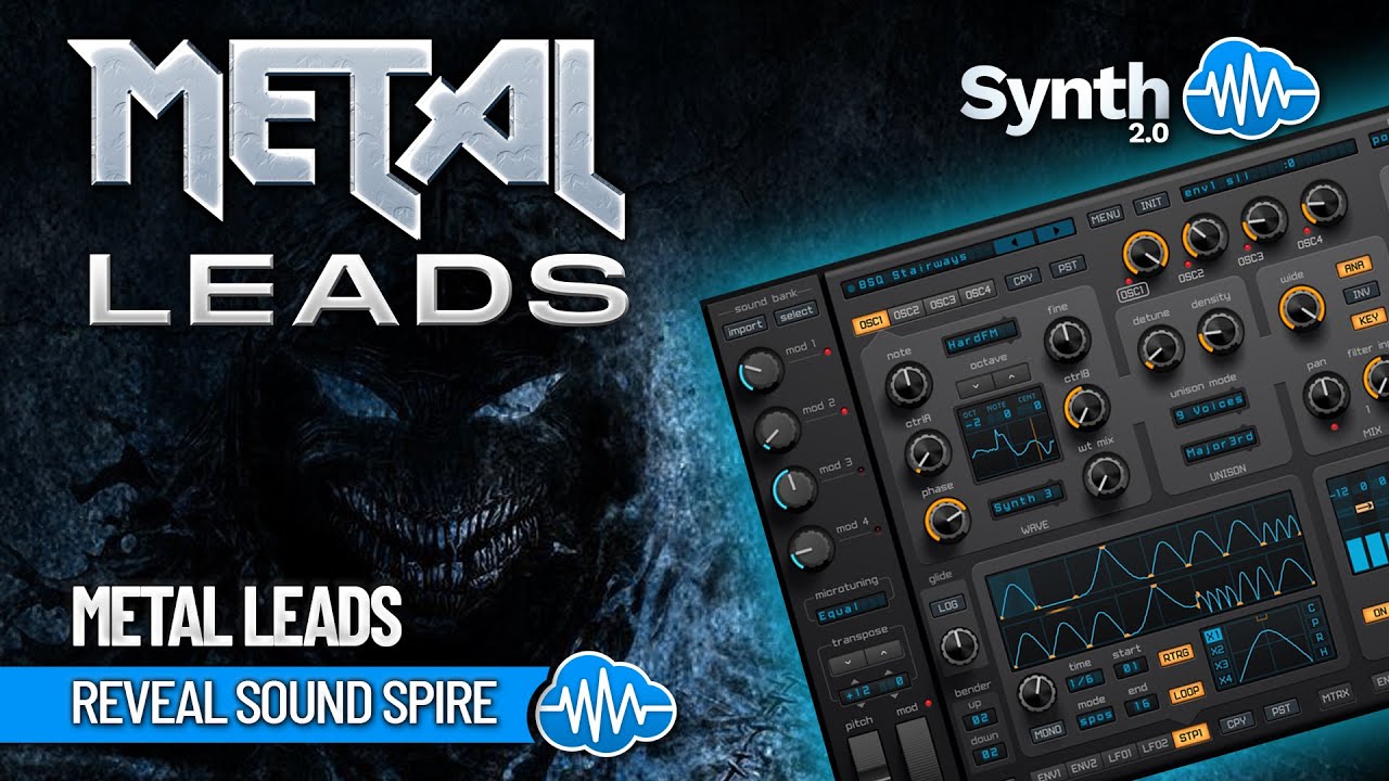Obejrzyj METAL LEADS (90 new sounds) | REVEAL SOUND SPIRE | SOUND BANK w YouTube Obejrzyj METAL LEADS (90 new sounds) | REVEAL SOUND SPIRE | SOUND BANK w YouTube