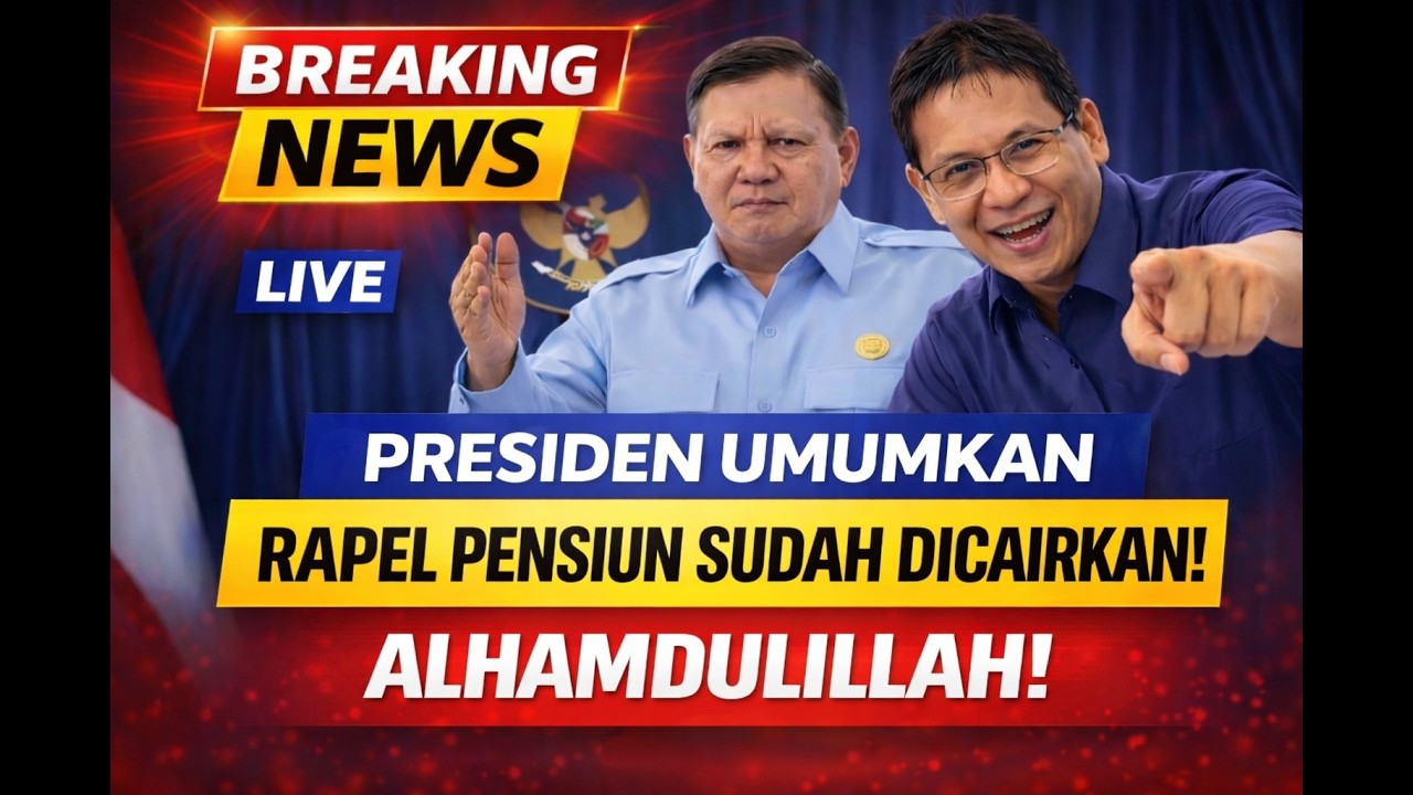 Rapel Pensiun Cair Bertahap! Ini Hak Resmi, Bukan Rumor + Cara Cek Aman