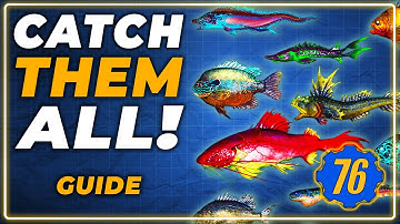 Hoe je elke vis in Fallout 76 vangt | Vistips, aas en axolotlvarianten