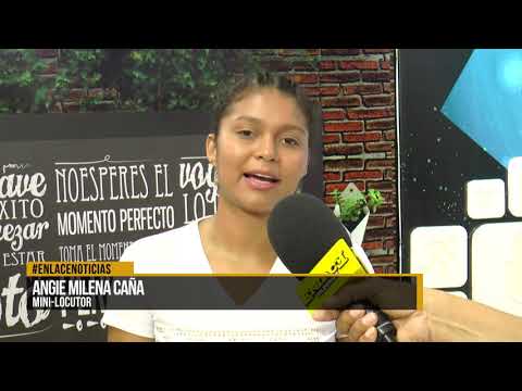 Mini-locutores de Santa Rosa visitaron Enlace Televisión