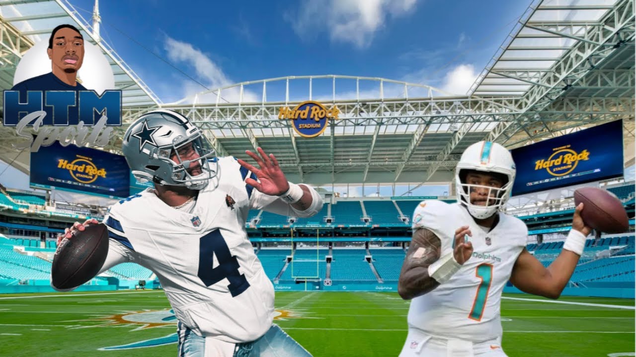 Dallas Cowboys vs. Miami Dolphins First Look YouTube