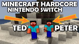 2Player Minecraft HARDCORE Desert Island (Part 1) | Nintendo Switch | The Basement