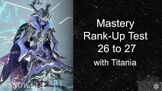 Warframe: Mastery Rank Up 26 to 27 (made easy)