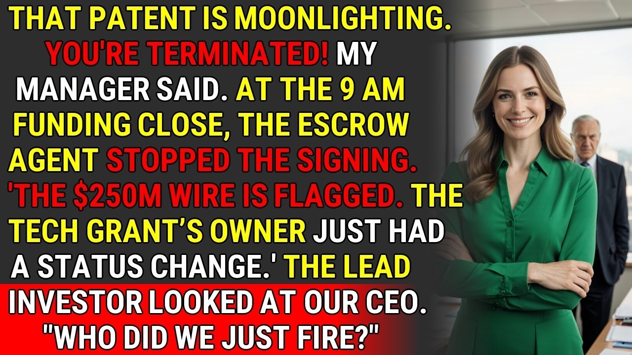 They Fired Me Over a Patent—I Froze Their $250M Funding - #CorporateCheckmate...