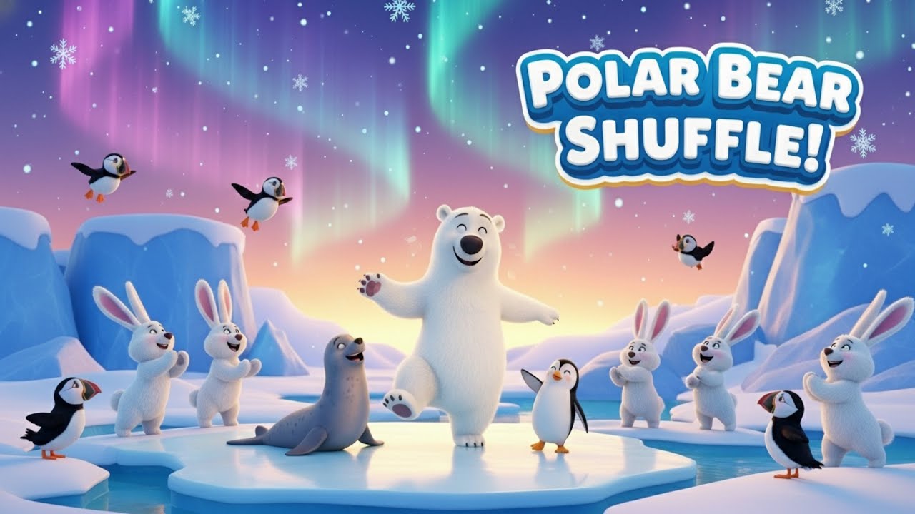 Polar Bear Shuffle 3D Pixar Kids Song – Arctic Dance About Warmth ...