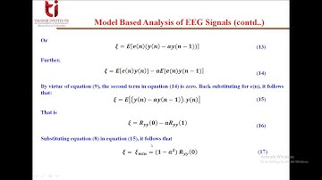 Series 2 Lecture 18 Modeling EEG Signals
