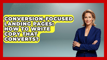 Conversion-Focused Landing Pages: How To Write Copy That Converts? - Saas Marketing Wizards