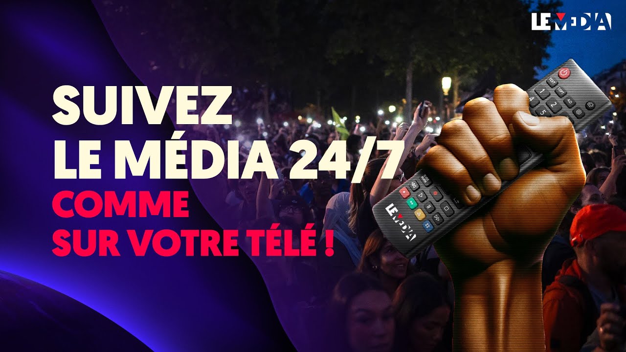 SUIVEZ LE MÉDIA 24/7 ! ENFIN UNE INFO INDÉPENDANTE SUR L'ACTUALITÉ NATIONALE ET INTERNATIONALE !