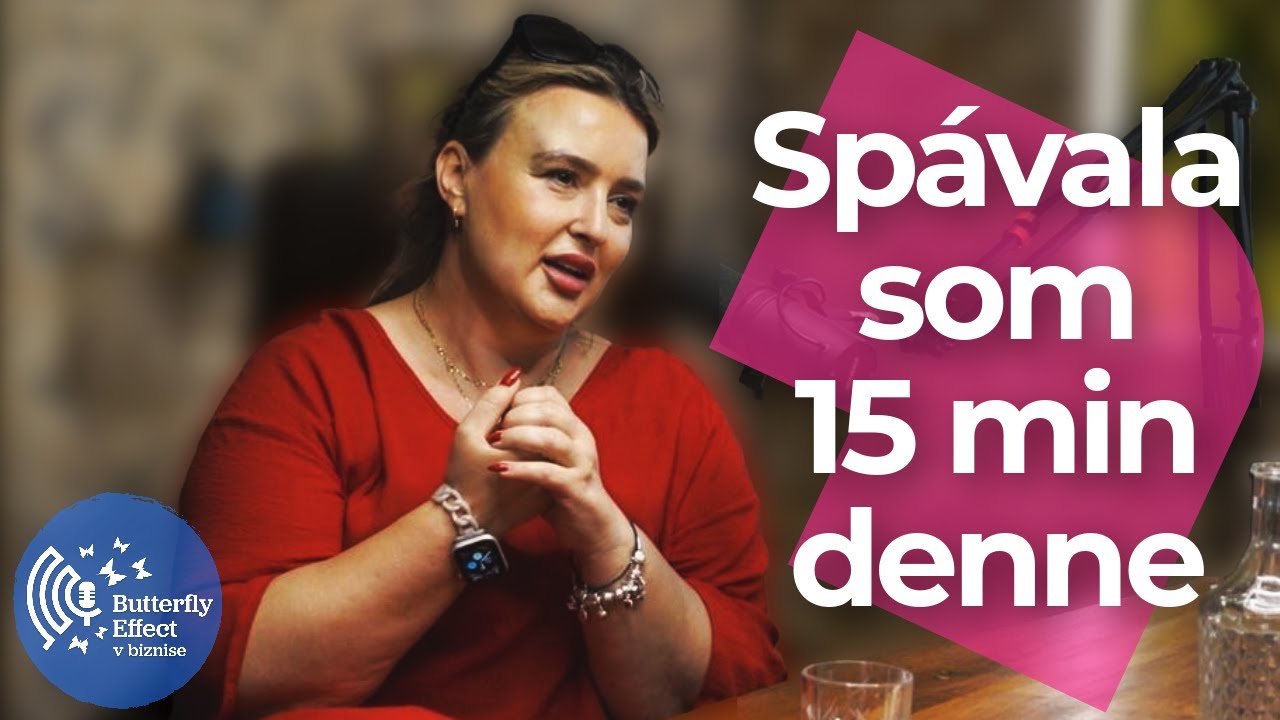 06 - Spávala som 15 min denne | Lucia Arbetová