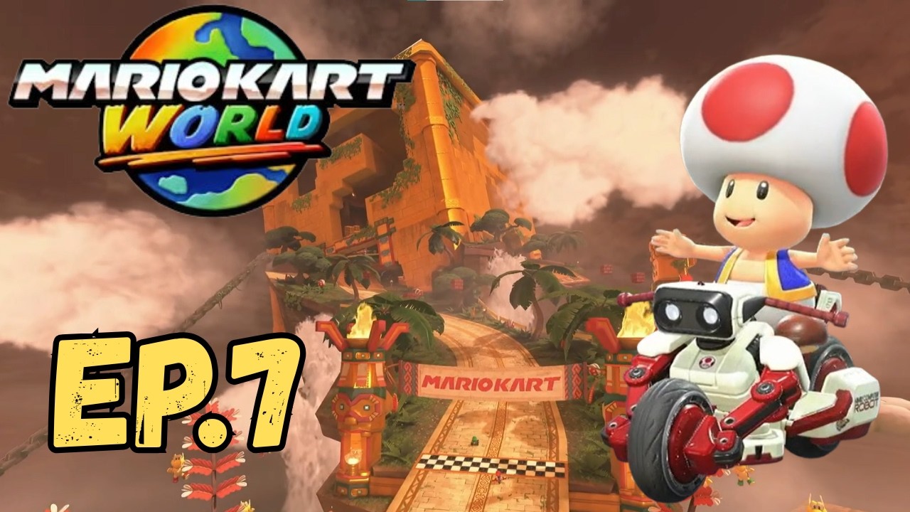Mario Kart World Gameplay / Banana Cup / 3 Stars / 150cc / Ep.7 / Mario Kart World Series