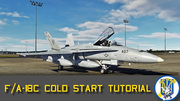 DCS World: F/A-18C Cold Start Tutorial