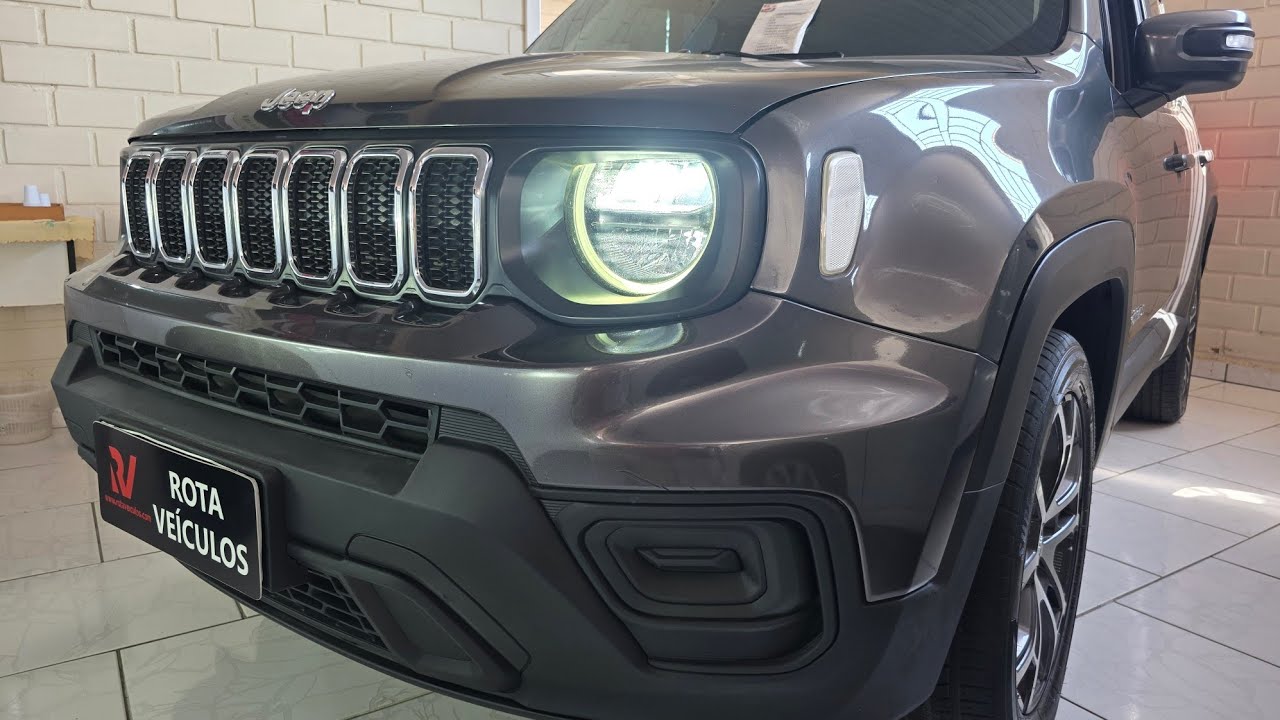 Rota Veículos - Jeep Renegade Longitude 1.3 Turbo - 2023 #top #completo #economico #automatico #suv
