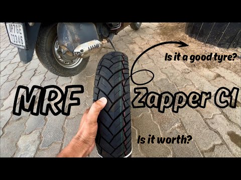 MR Zapper C1 Tubeless Tyre for Activa/ Scooters Review | MRF Zapper C1 90/100-10 53J Tyre Review💯