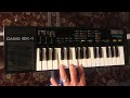 The Casio SK-1. Vintage keyboard. - YouTube