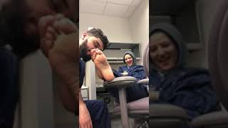 Hijab Foot Worship And Sock Removal Sadly Got Deleted Again