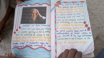 6 class social FA reflection( Haimendorf) and project work ( Ashoka)