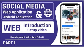 Social Media Platform With Restful API | Web Application Setup | Social Media App Development | #1 screenshot 4