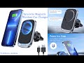 Syncwire Magnetic Wireless Car Charger For iPhone 15