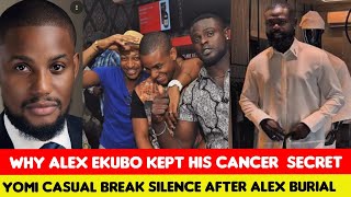 Alex Ekubo friend Yomi Casual pen down EMOTIONAL TRIBUTE to Alex Ekubo a day after Alex Ekubo burial