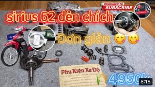 🌾💥🔥🔥 Sirius 62 , Dên Chích Full Đồ Ráp Đơn Giản Và Bền 😋😋😋😋😋 -  Youtube