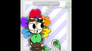 My oc meets dandy #dandysworld #alightmotion #memes #art #forsaken #fnaf