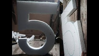 Как резать пенопласт красиво и ровно, обьемные цифры Jenkom Как резать пенопласт красиво и ровно, обьемные цифры Jenkom