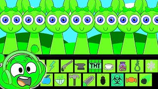 Incredibox Sprunki Sprunki Green Treatment But Polo Repeat Cartoon Animation Funny