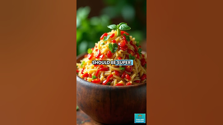 8 Must-Try Thai Dishes! One superhot! #facts #thailand #travel #food