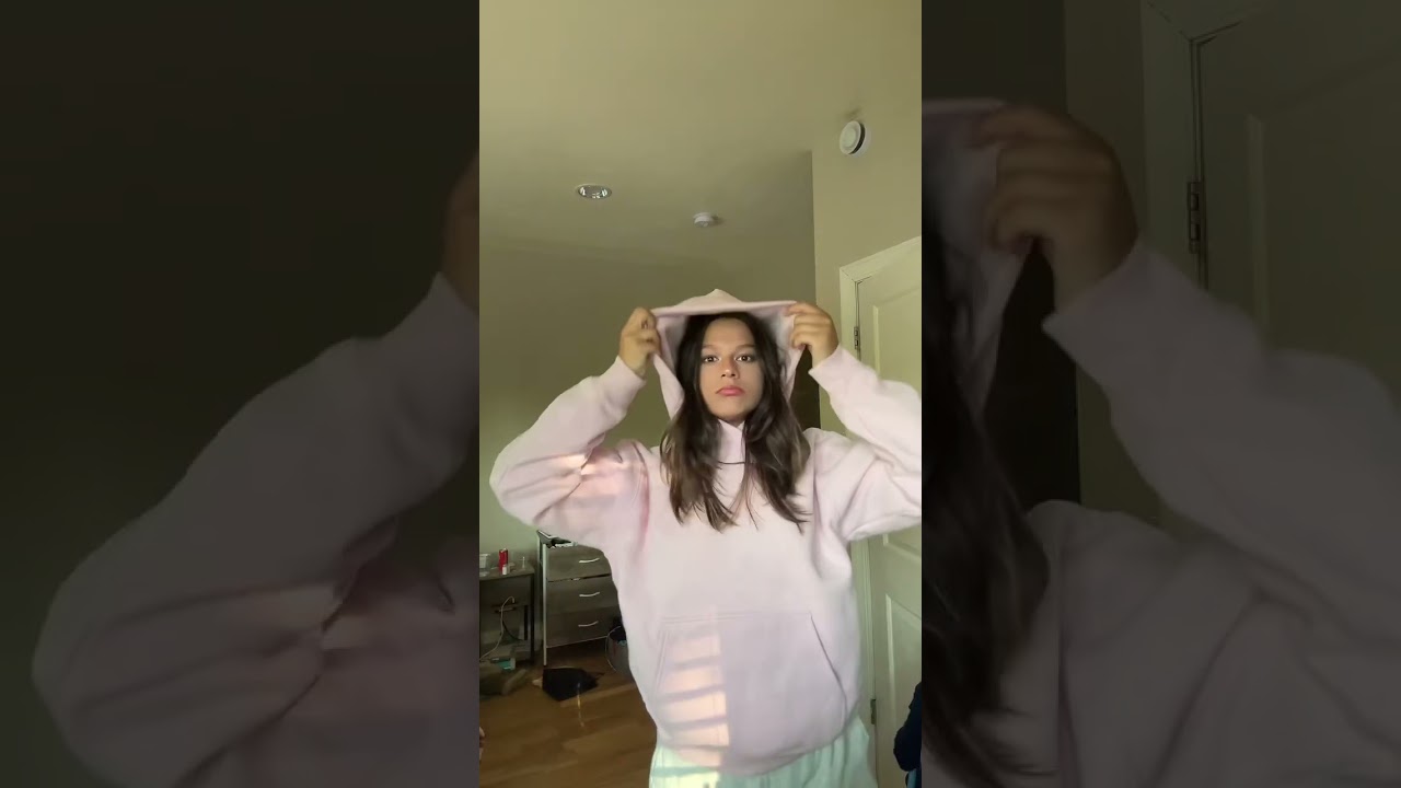 pink aritzia perfect fit hoodie!