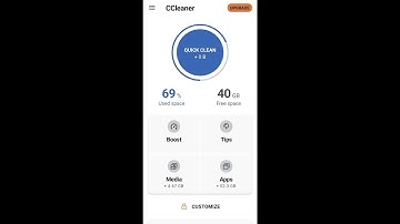 CCleaner (by Piriform) - memory cleaning app for Android.
