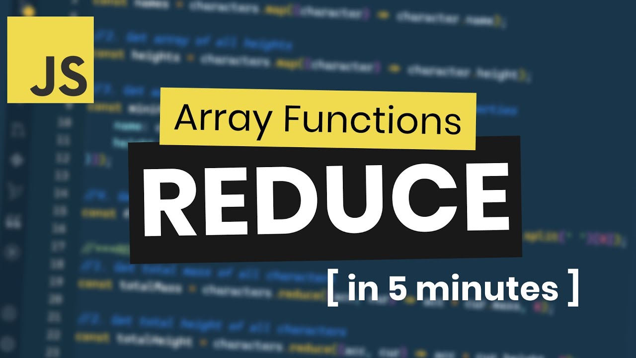 How to Use Array Reduce Method in JavaScript