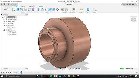 Flange Coupling using AutoCAD