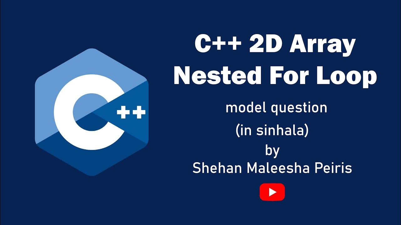 C++ for loop practical exam question (for , nested for , if) YouTube