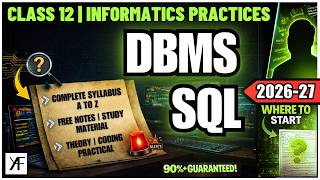 Class 12 IP | Database & SQL | One Shot Unit 2 | INFORMATICS PRACTICES (Code 065) | BOARDS 2026--27