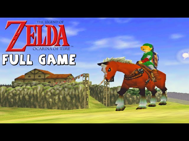 The Legend of Zelda Ocarina of Time [N64] - ATÉ ZERAR - GAMEPLAY #1 
