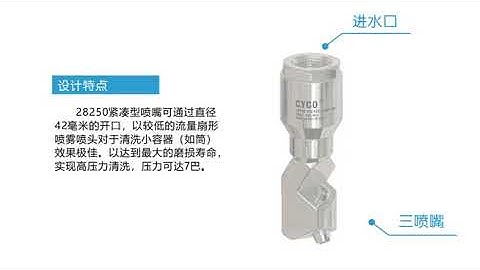 Check CYCO Nozzle Website:   ccnozzle.com CYCO nozzle