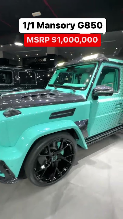 This $1 Million Mansory G850 Is INSANE! #shorts