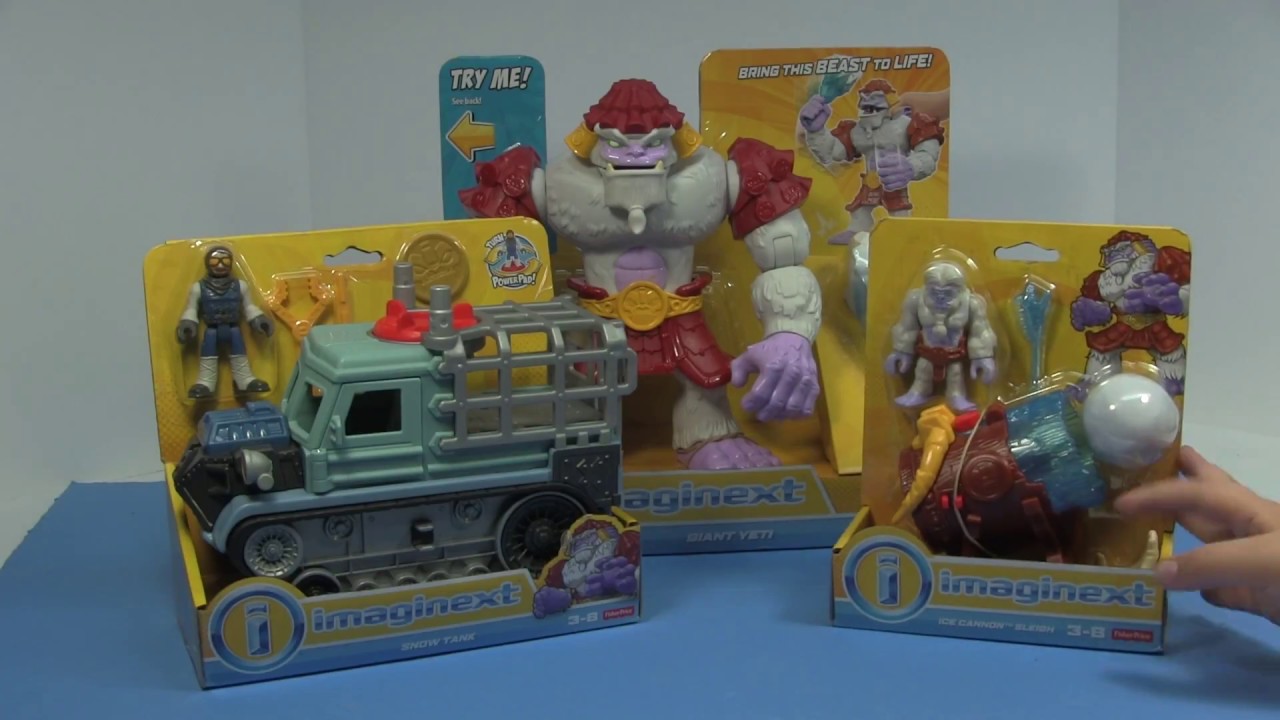 imaginext yeti toys