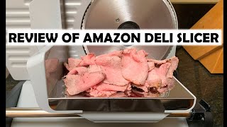 Review of Ostba Meat Slicer || Homemade lunch meat
