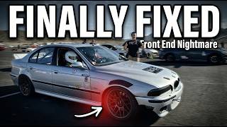 BMW E39 M5 Track Prep: Pulley Replacement, Suspension Noise Cure, & Bumper Damage 🤯💸