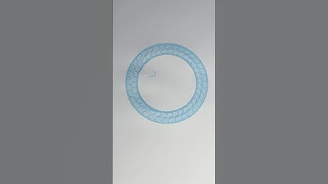 Turning a $1 Spirograph into a Viral Masterpiece  #asmr #calm #usa #shorts #satisfying #viral #art