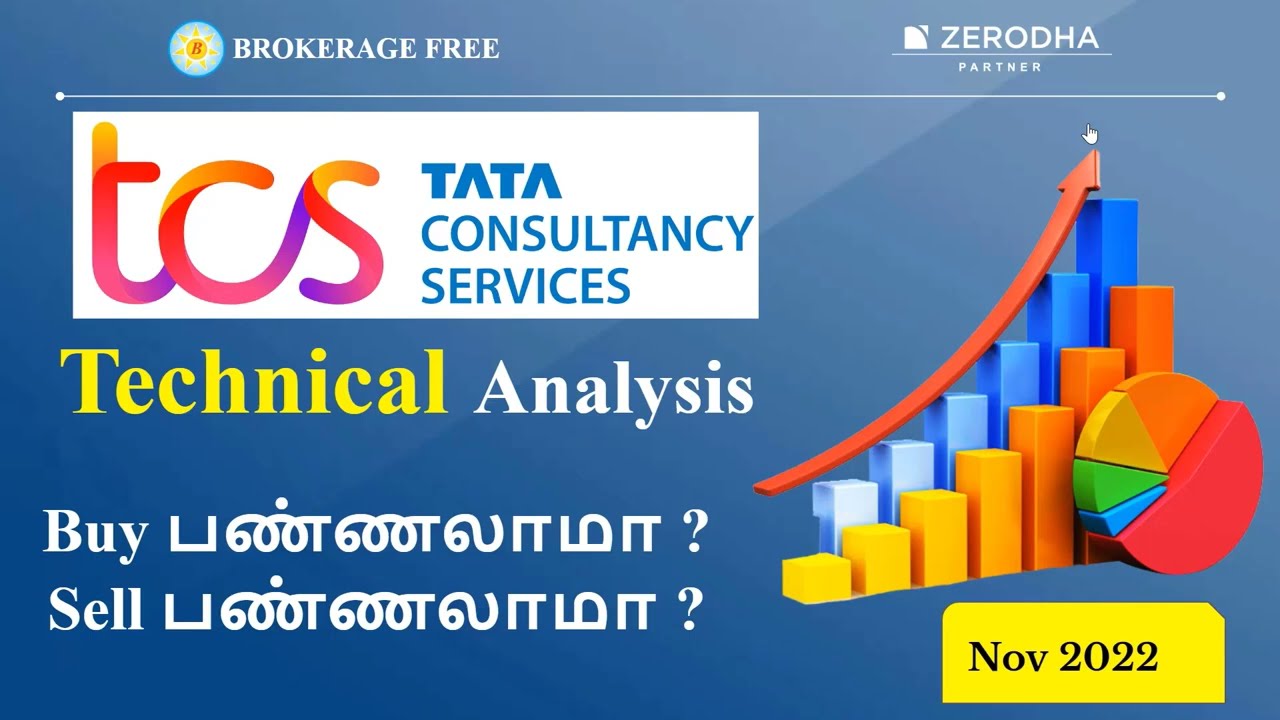 TCS Technical Analysis | Buy பண்ணலாமா ? Sell பண்ணலாமா ? | Educational Video | Nov 2022
