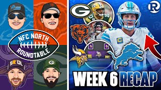 NFC North Week 6 Recap Bears and Packers Keep Pace and Lions Crumble
