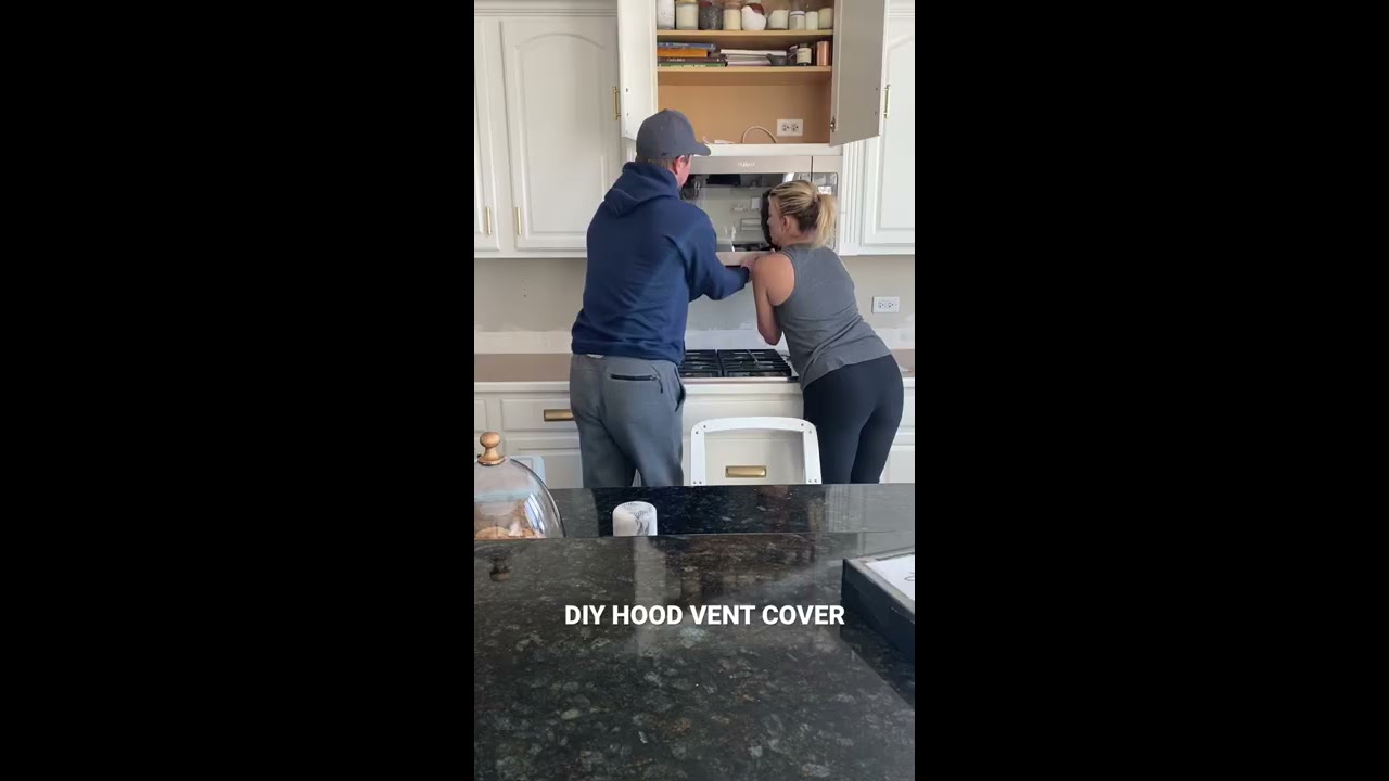 DIY Vent Hood Cover